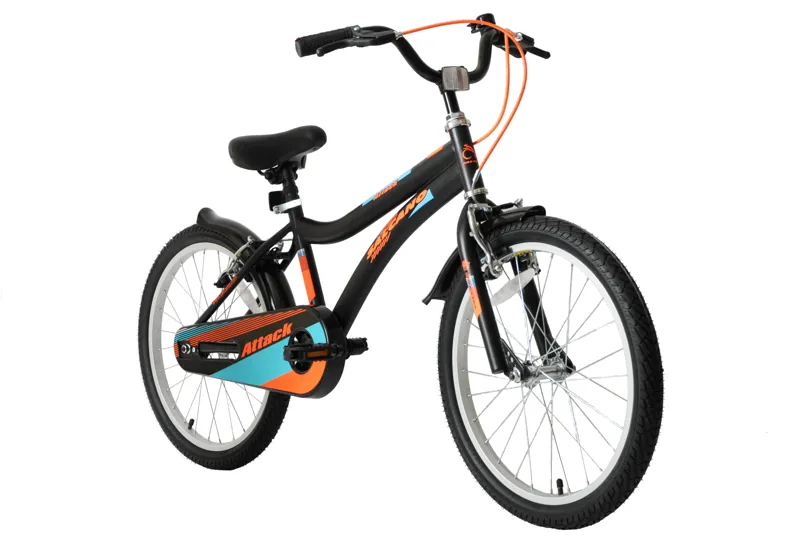 Salcano Attack 20 Inch Kids Bike Black-1